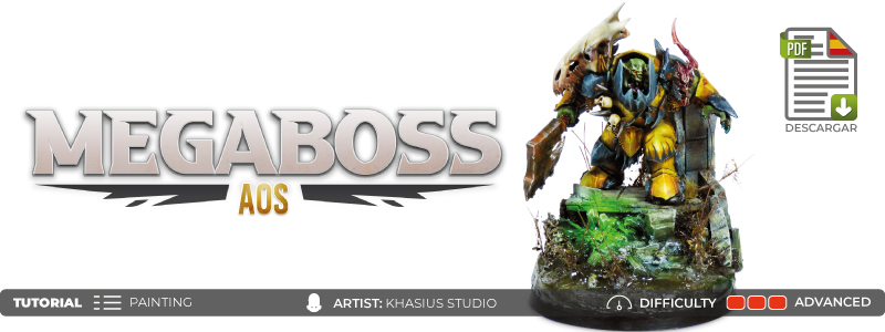 Base for Warhammer AOS Megaboss - Advanced tutorial